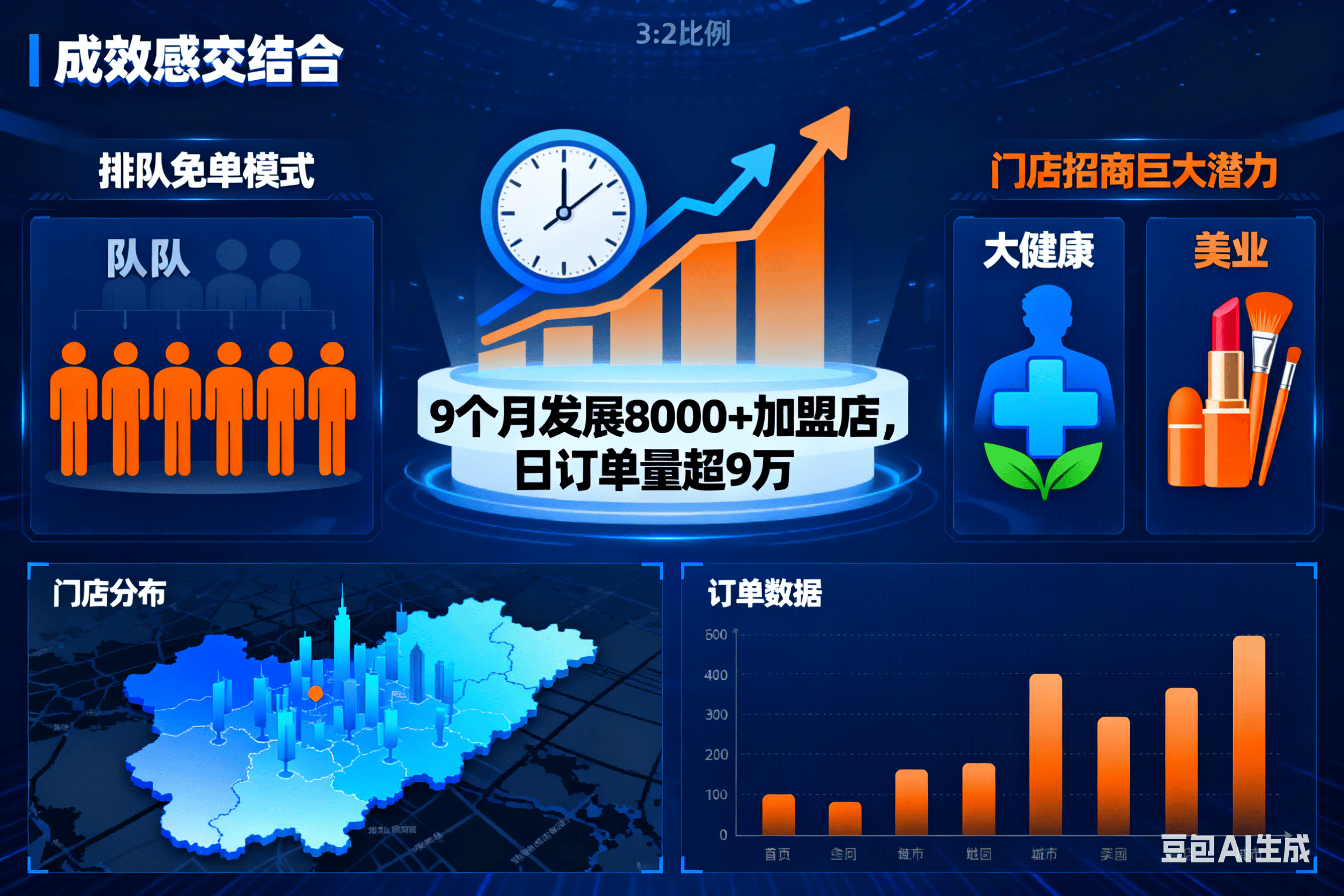 成功案例剖析：排队免单模式助力大健康领域快速扩张